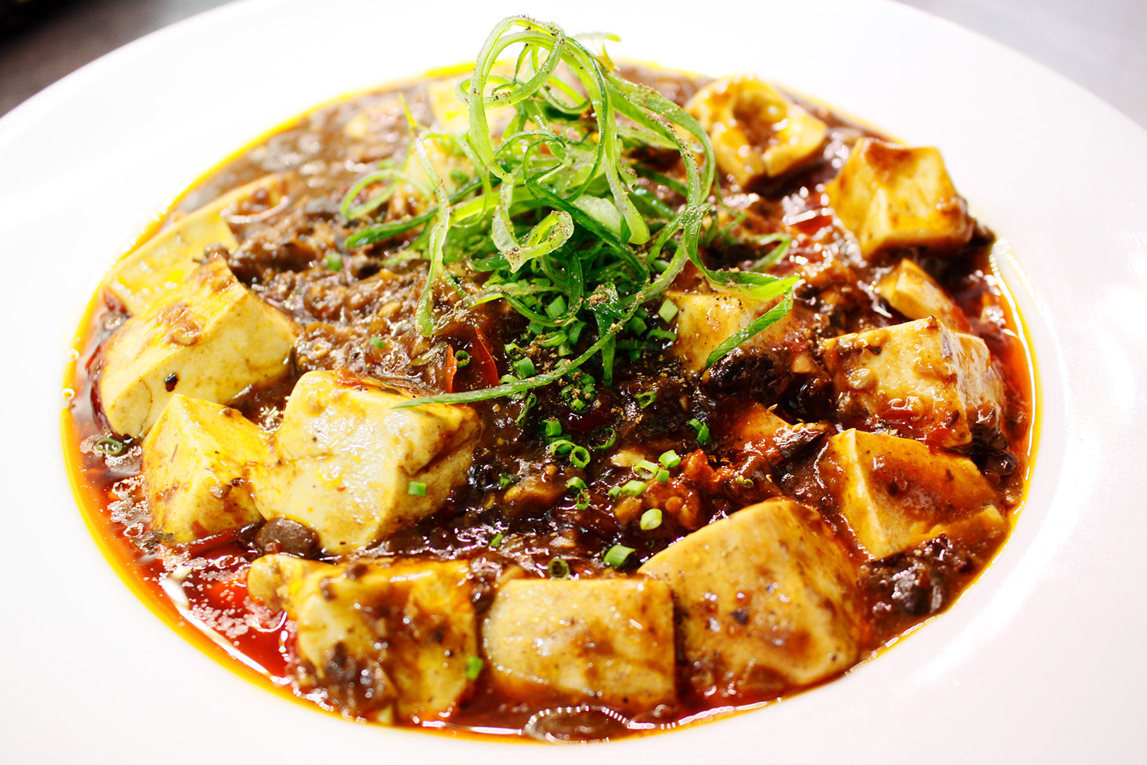 Vegetarian mapo tofu, flybyjing.com