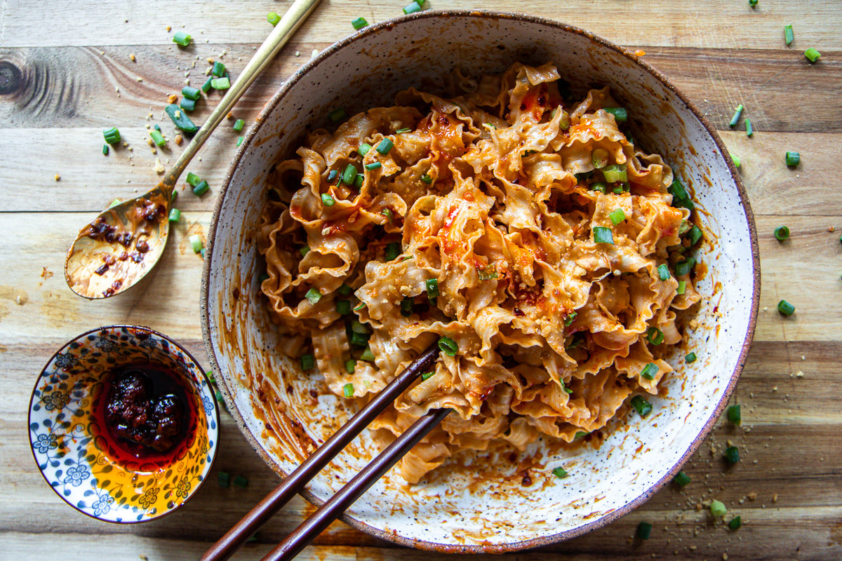5 Minute Spicy Sichuan Noodles