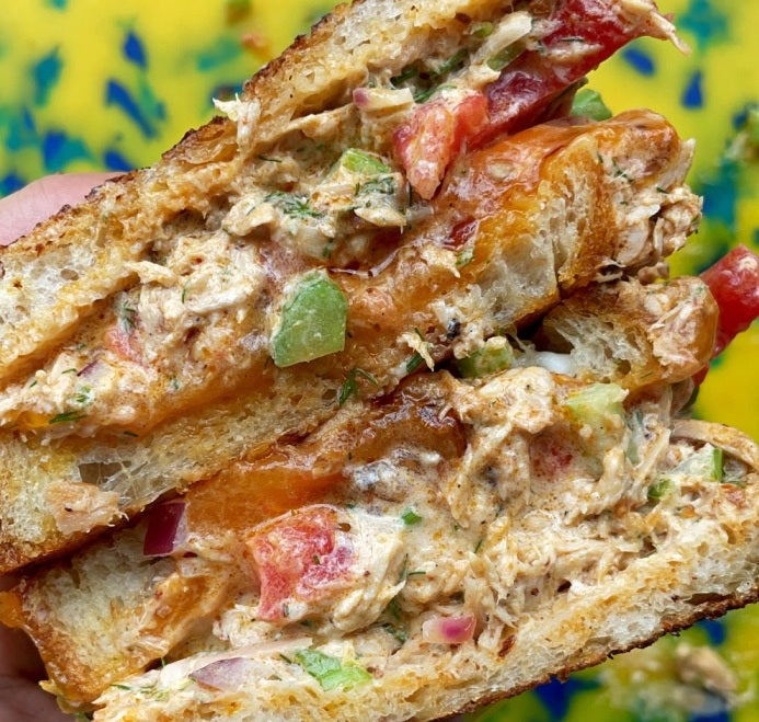 Chili Crisp Tuna Melt