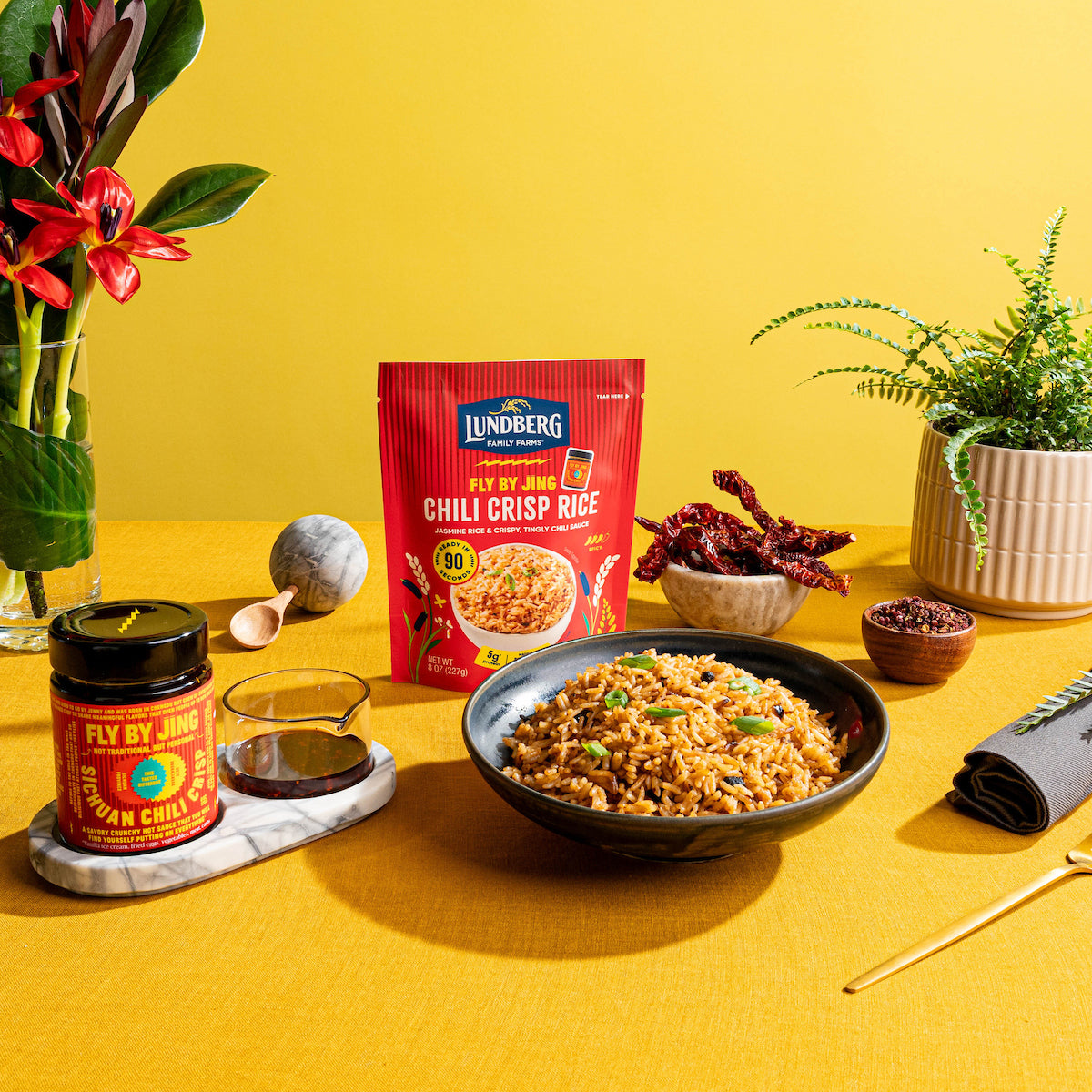 Chili Crisp Rice