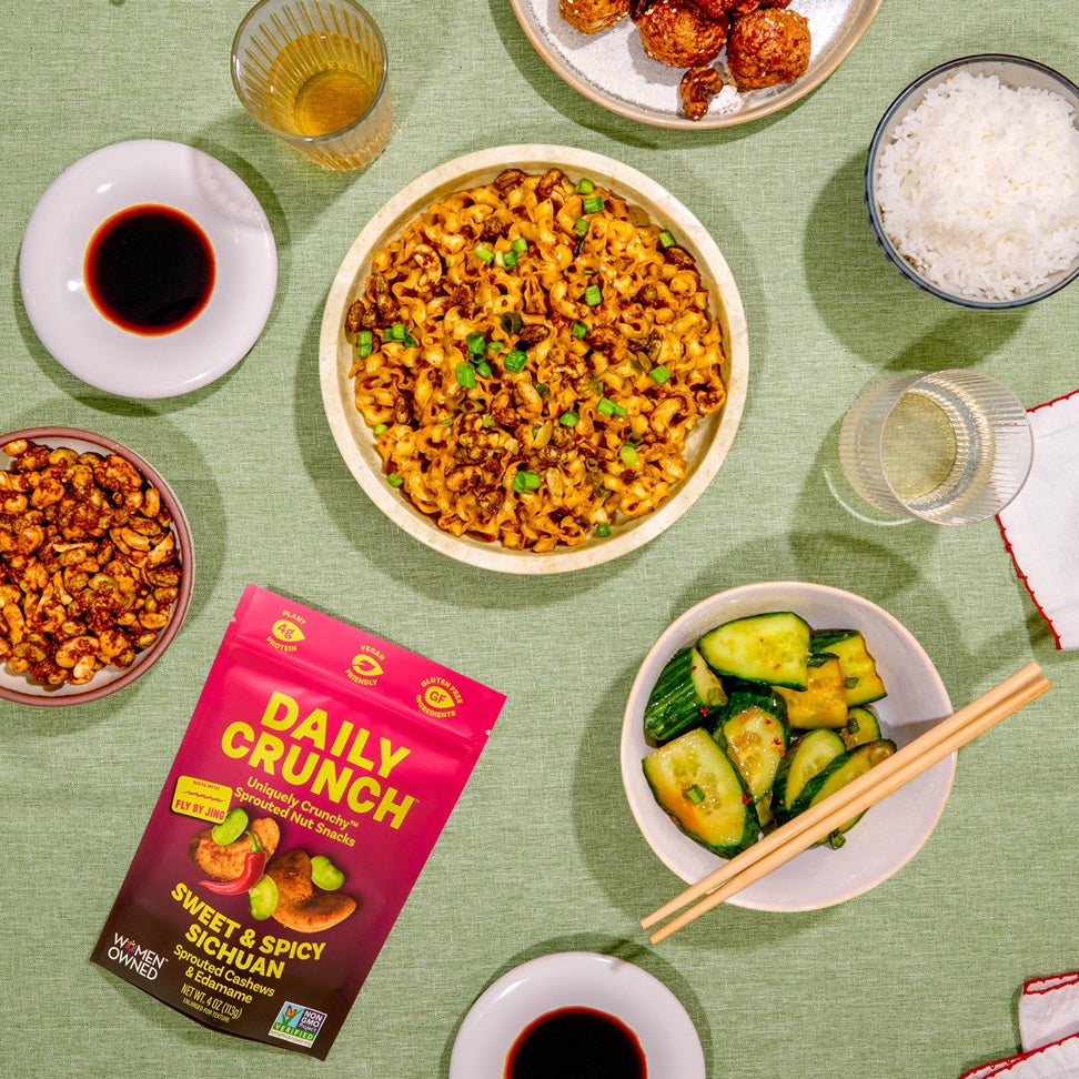 Sweet & Spicy Sichuan Nut Mix