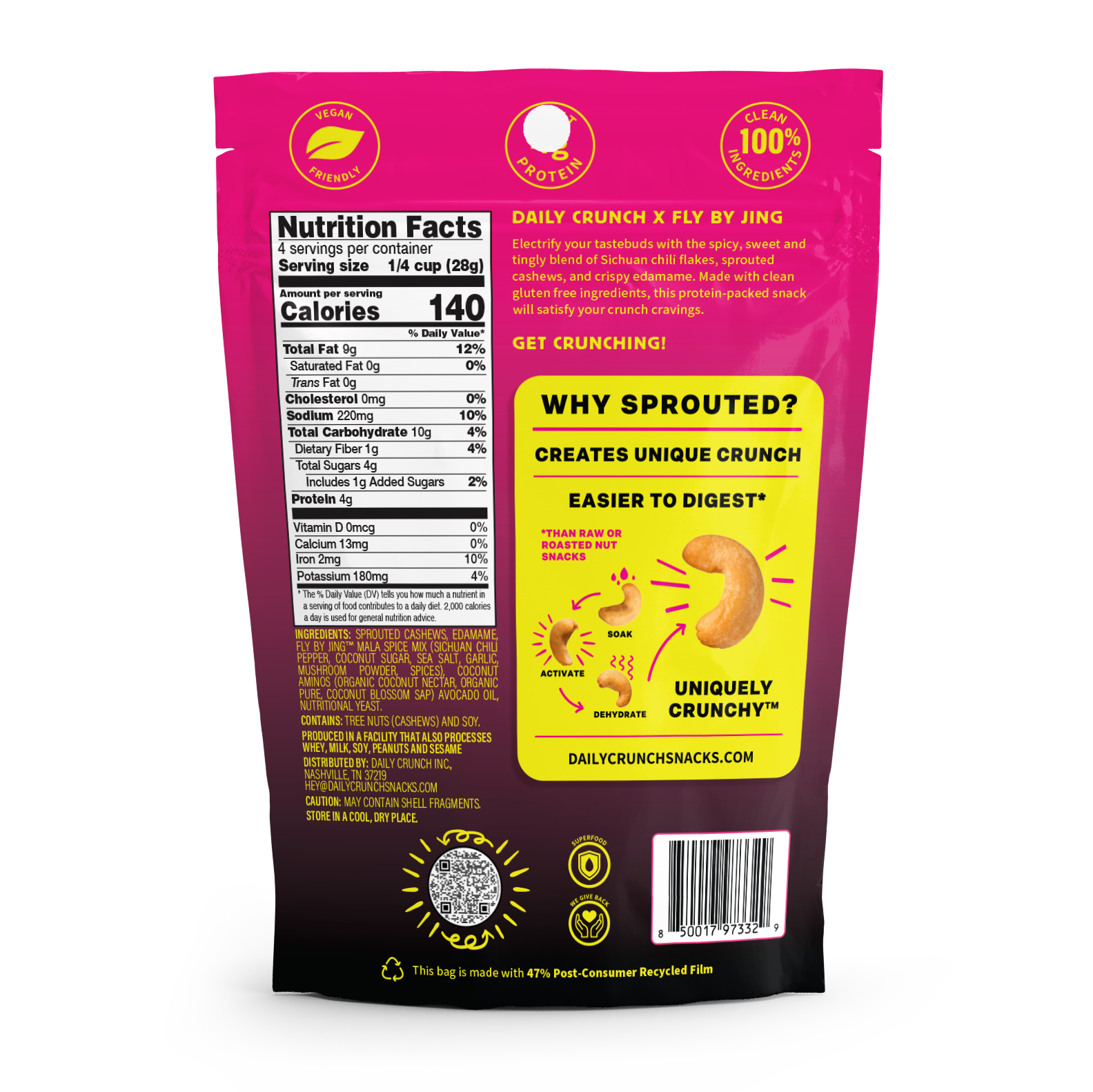 Sweet & Spicy Sichuan Nut Mix