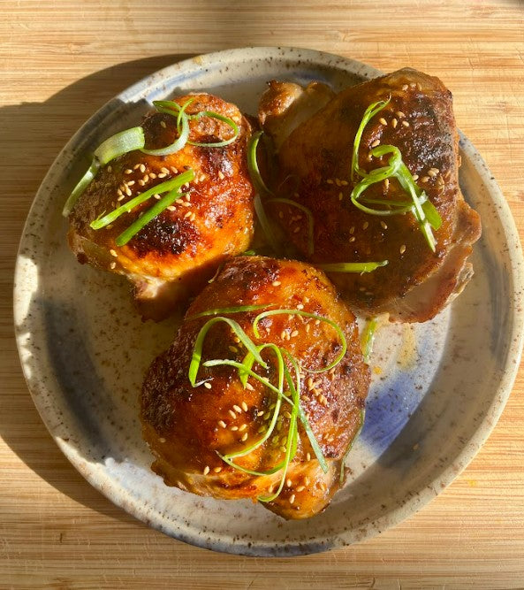 Sweet + Spicy Buttermilk Roasted Chicken