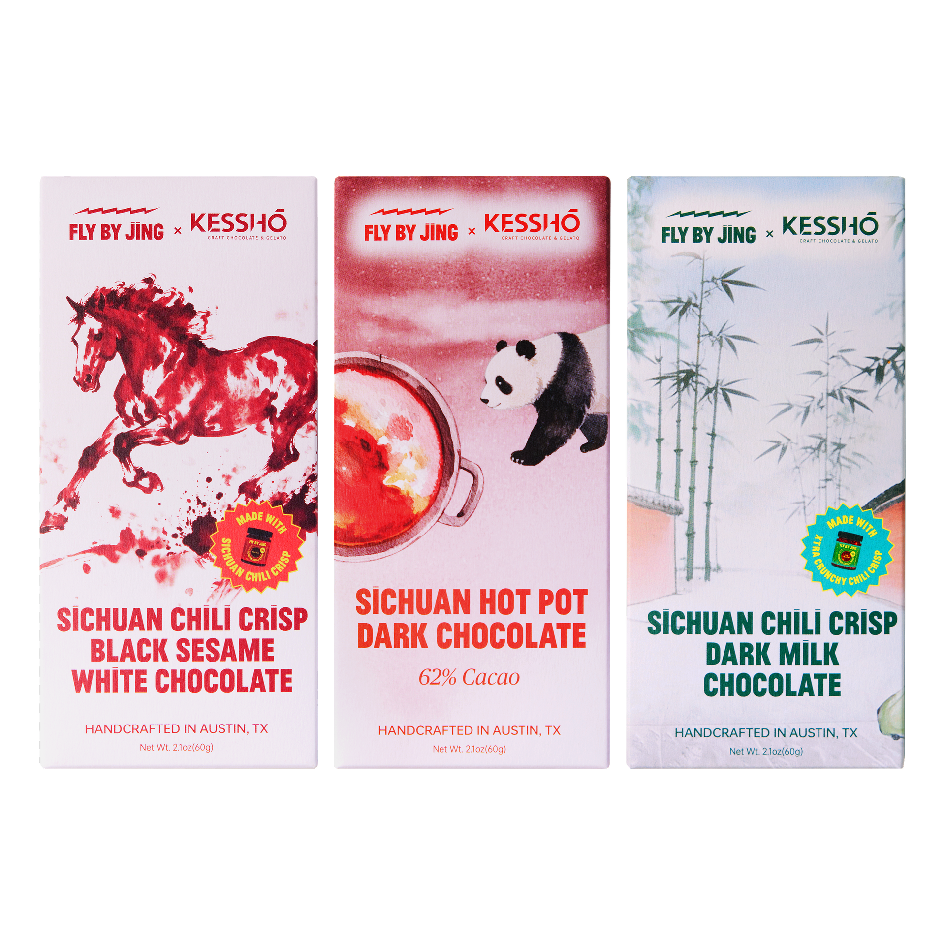 Chocoページ Limited Edition Fly By Jing x KESSHŌ AAPI Month Spicy Chocolate