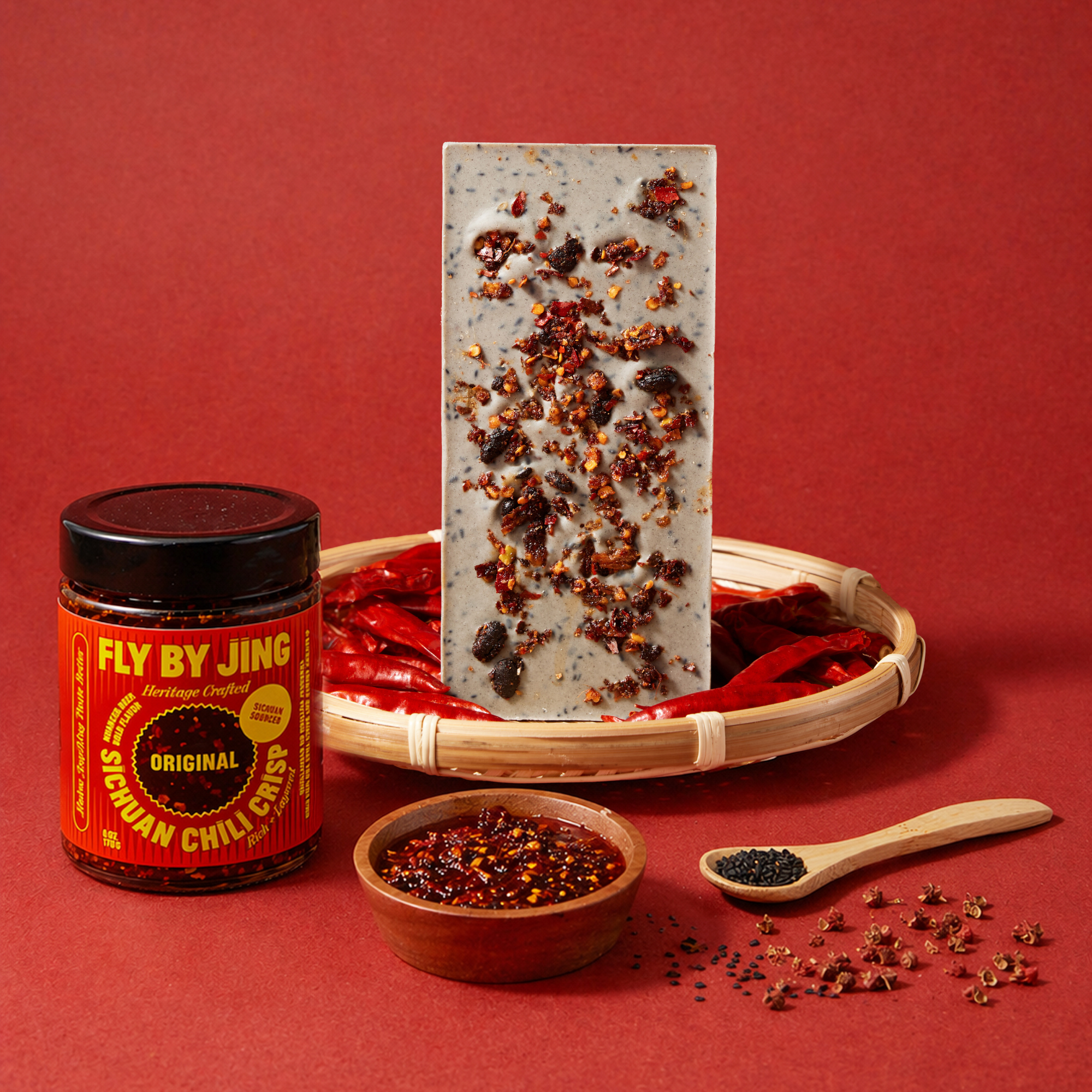 Limited Edition Fly By Jing x KESSHŌ AAPI Month Spicy Chocolate Limited Edition Fly By Jing x KESSHŌ AAPI Month Spicy Chocolate