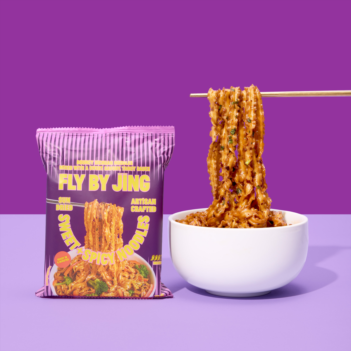 Sweet + Spicy Noodles