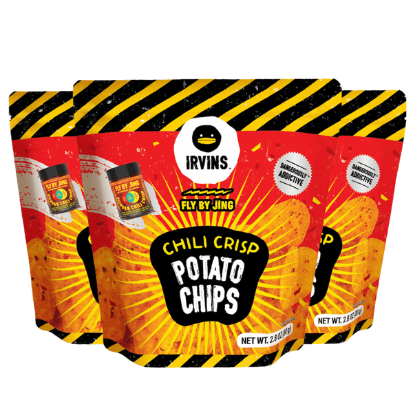 IRVINS x Fly By Jing Chili Crisp Potato Chips – FLY BY JING