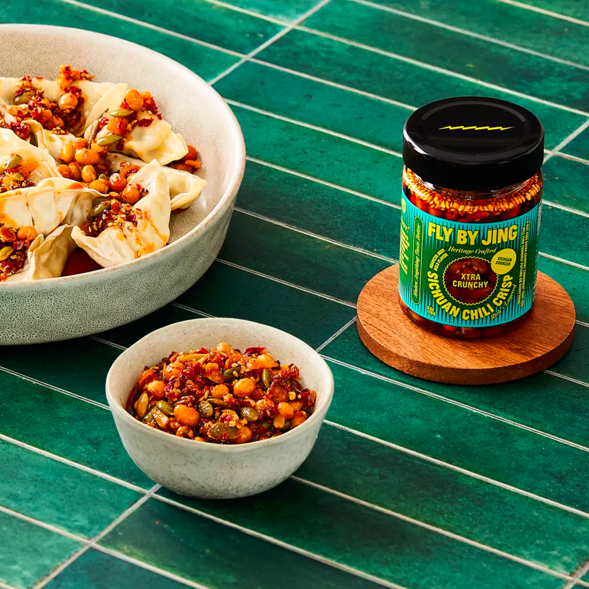 Xtra Crunchy Sichuan Chili Crisp | Chili Crunch Sauce | Fly By Jing ...