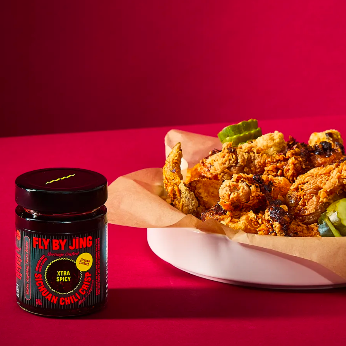Xtra Spicy Sichuan Chili Crisp | Fly By Jing – FLY BY JING Xtra Spicy Sichuan Chili Crisp | Fly By Jing – FLY BY JING