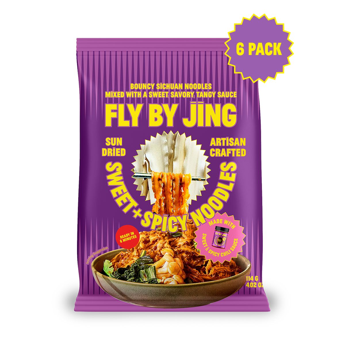 Sweet + Spicy Noodles