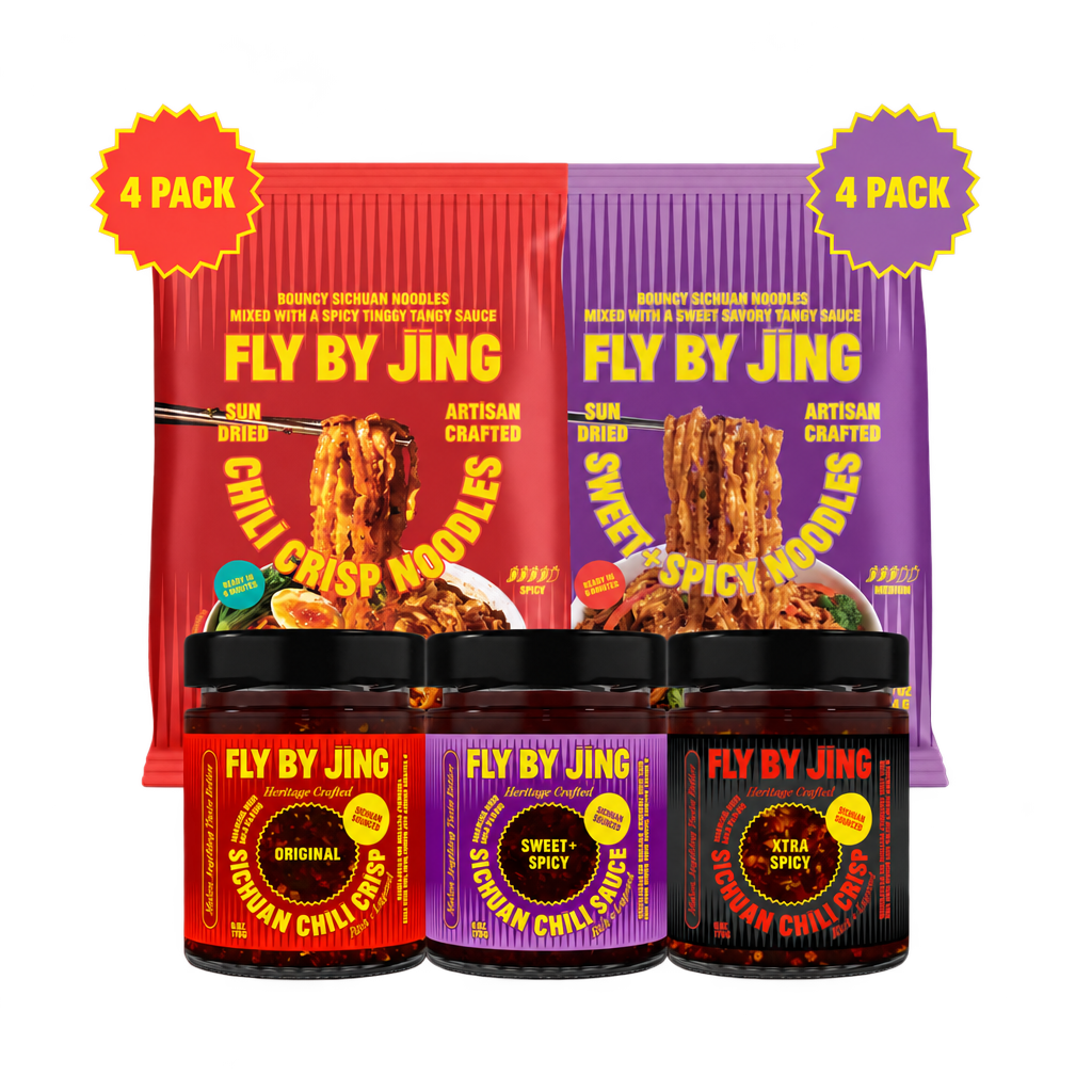 Spicy Lovers image with both noodle badges changed to 4 PACK
